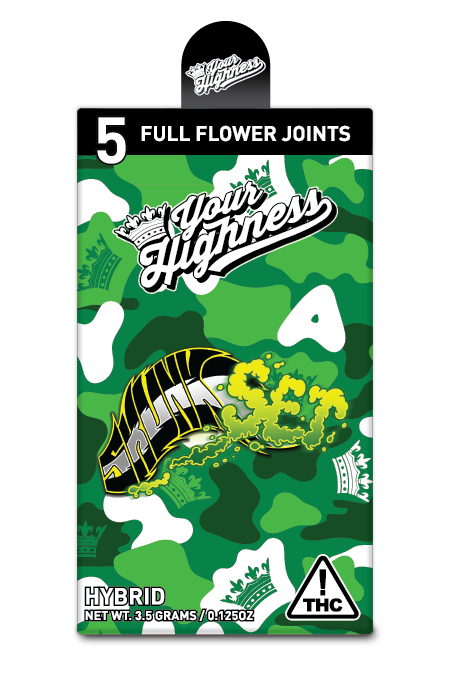 Skunkset - Full Flower Preroll 5 pack