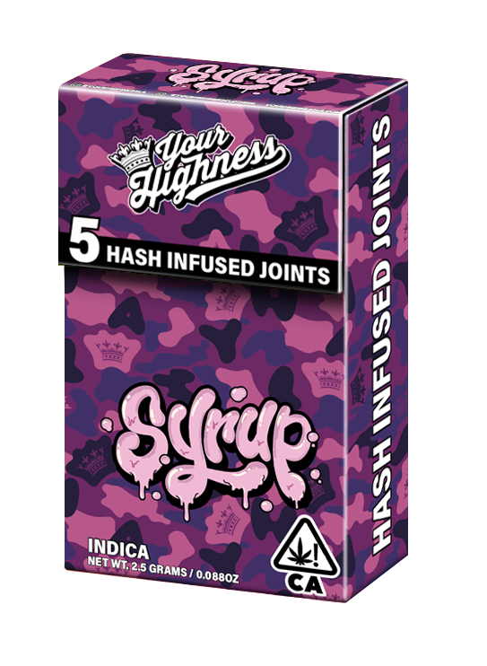 Syrup – Live Hash Infused Pre-Rolls (5 Pack)